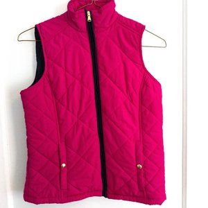 Ralph Lauren Pink Quilted Vest